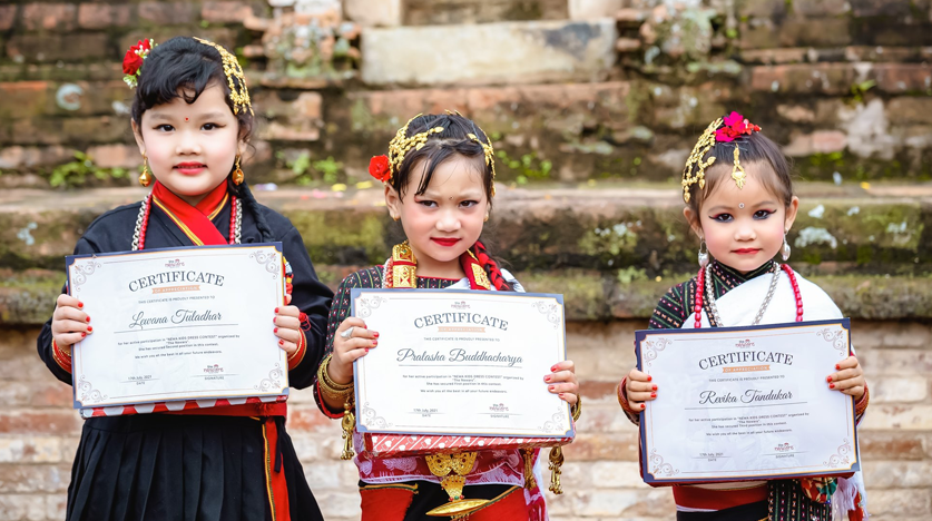 Newa kids dress contest
